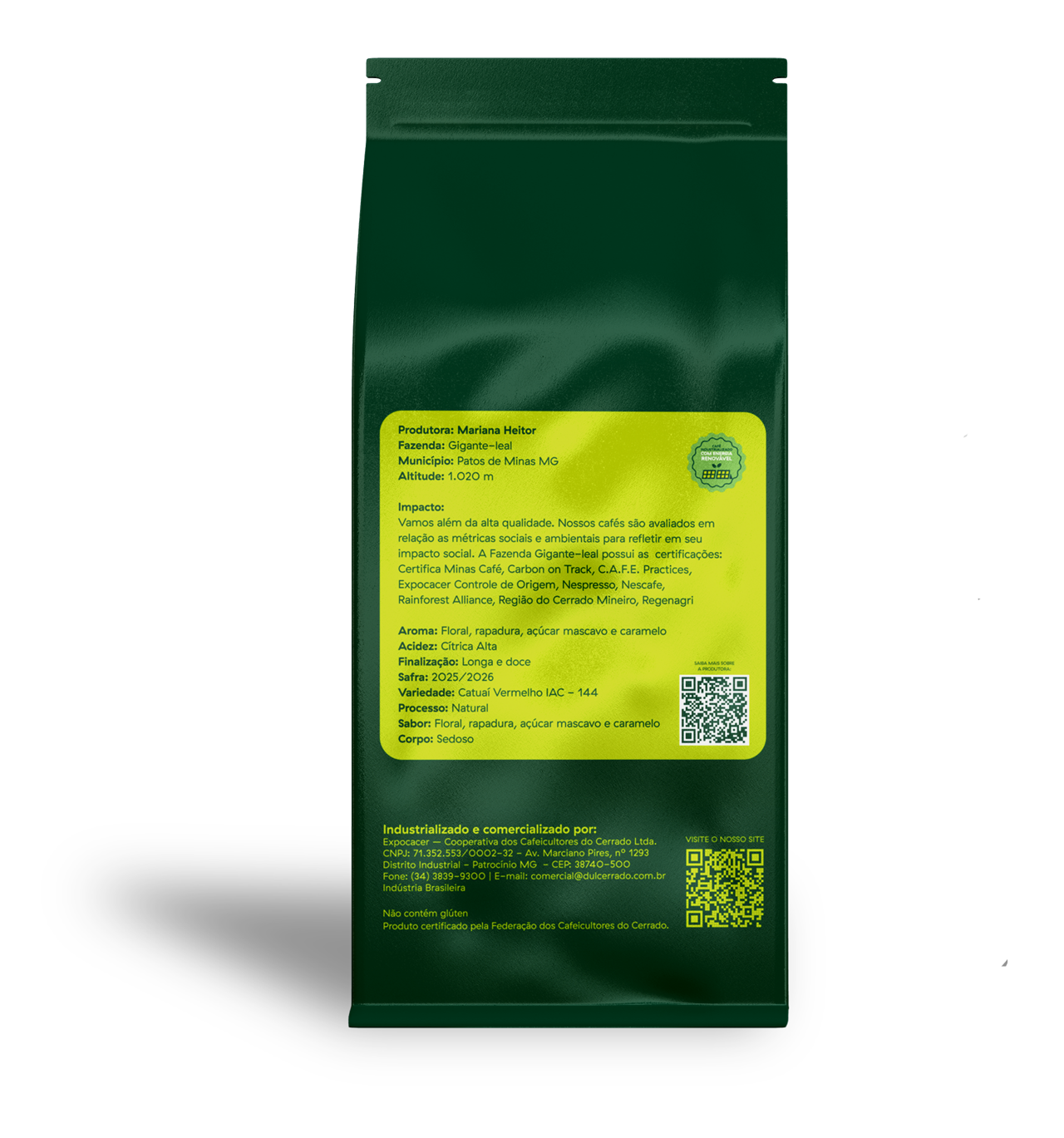 Café Edição Especial do Produtor Mariana Heitor– 250g Grão - Imagem 2