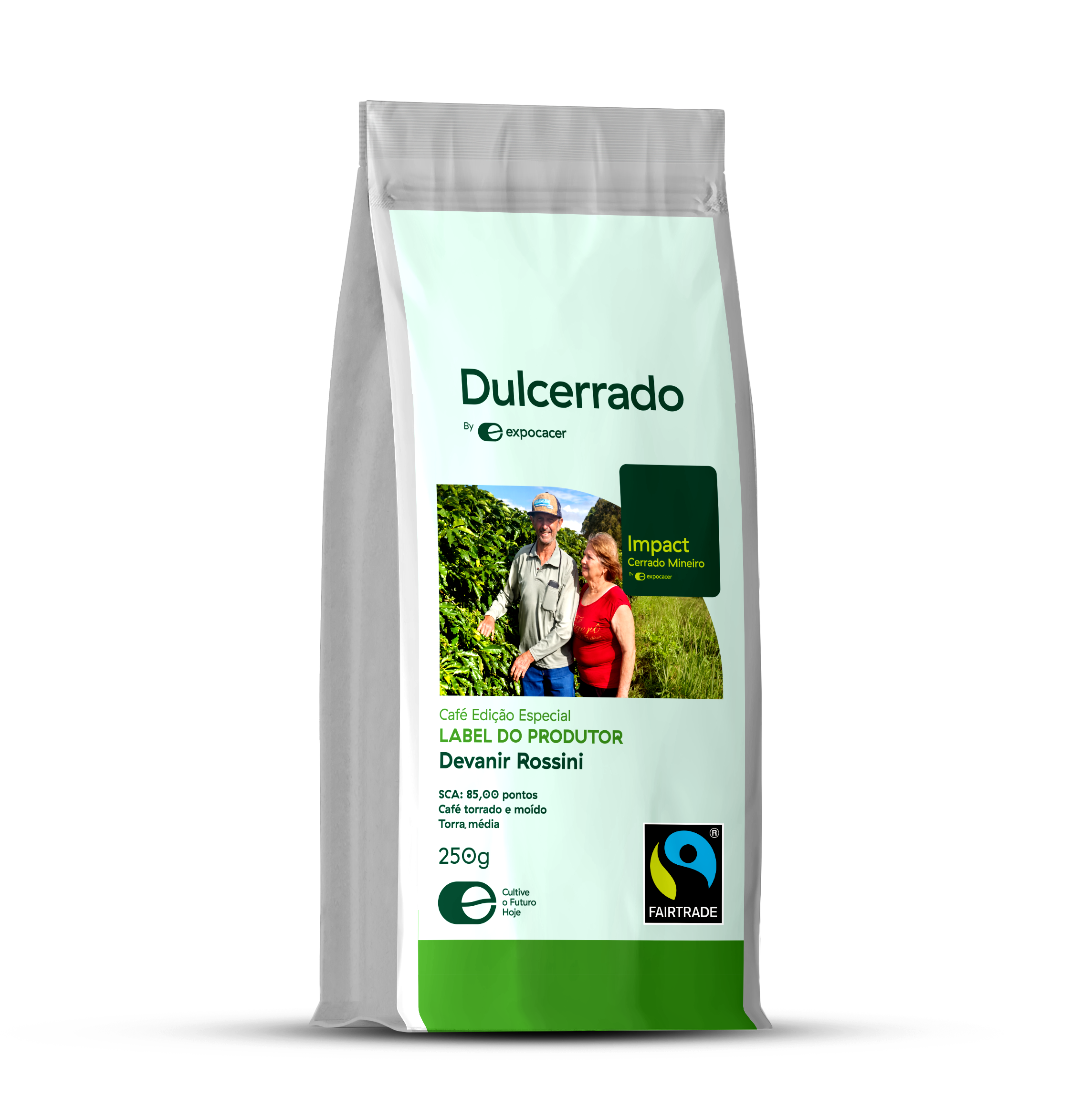 Café Edição Fair Trade do Produtor Devanir Rossini - 250g Grãos